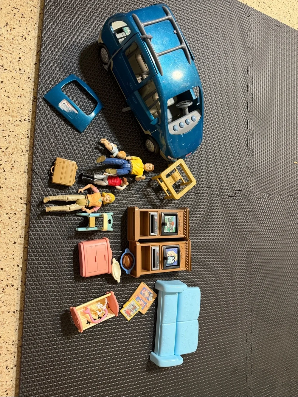 Fisher price doll house toys